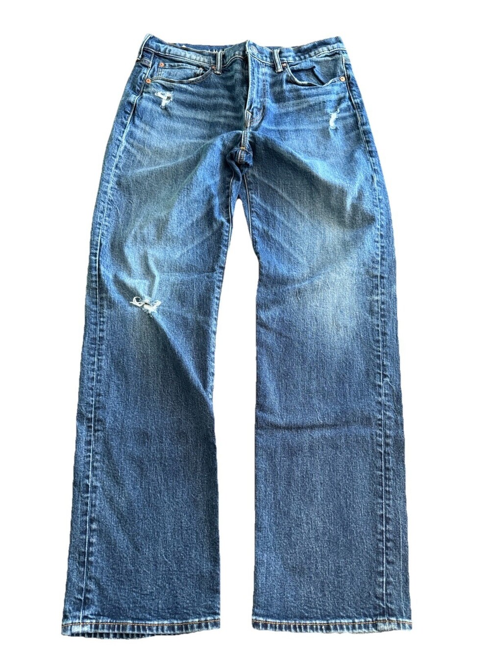 AE American Eagle Relaxed Straight Flex 32x34 Men’s Blue Jeans